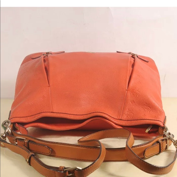 Authentic MCM Leather Cross Shoulder Bag - Picture 8 of 10